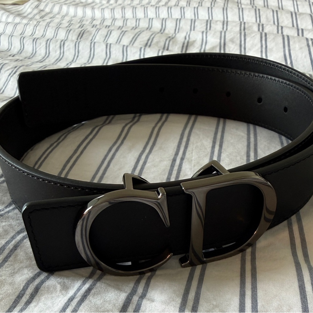 Dior black belt 85/34